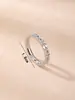 Anillo Apilable Retro Francés con Múltiples Flores de Acero de Titanio Anillo Fino No Descolorante Anillo Femenino Fabricante Venta al por Mayor