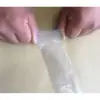Bolsa de Plástico Engrosada, Bolsa Estrecha Tipo Tira, Bolsa para Caligrafía y Pintura, Bolsa para Peces, Bolsa de Cinturón, Bolsa para Caña de Pescar de Boca Plana de Alto Polietileno
