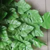 Hojas para Valla, Valla Exterior, Malla para Valla, Cerramiento de Hojas Verdes Artificiales, Hojas Decorativas de Plantas Verdes