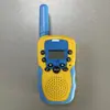 Walkie-Talkie Infantil T388 com Frequências Multi-País para Europa, América, Japão e Coreia, Walkie-Talkie Sem Fio de 3Km, Fábrica de Brinquedos Telefone Infantil