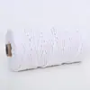 Cuerda de Algodón para Cuerdas de Etiquetas DIY, Colorida 2mm Manualidades, Cuerda de Algodón Trenzada Hecha a Mano con Núcleo Retorcido