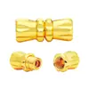 Acessórios para Joias DIY Fivela para Colar Fivela de Rosca Pulseira de Contas Caseira Fivela de Conexão Fivela de Amendoim Conector Fivela de Pérola