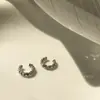 Clip de oreja de piñón Personalidad Retro Temperamento Niche Único Agujeros para orejas de elfo Sentido avanzado Lujo ligero Clip de oreja delicado