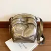 Nova Bolsa de Roupa de Algodão, Bolsa de Ombro Feminina Bonita e Estilosa, Bolsa Transversal Casual e Versátil, Bolsa Leve de Nylon Repelente à Água
