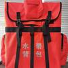 Mochila Cinturón de Agua Rojo Mochila Cinturón de Fuego Bolsa de Cosméticos Tipo Marco de Aleación de Aluminio Mochila Cinturón de Agua Mochila Cinturón de Agua
