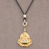 Cordón Colgante con Hebilla de Zircón Cristal Jade Collar Cuerda Colgante Dorado Cuerda para Colgante Hombres y Mujeres Colgante de Jade Amuleto de Buda Cuerda para Colgante