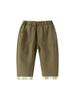 2026 Pantalones Nuevos para Ropa Infantil Niños Algodón Puro Largos Estilo Coreano Bebé Primavera y Otoño Pantalones de Moda Ropa Infantil al por Mayor