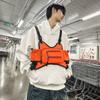 Bolsa Táctica de Marca de Moda Bolsa Chaleco Funcional Bolsa Casual Elegante para Hombre Bolsa Chaleco Ins Bolsa de Pecho para Hombre Mochila de Trabajo