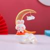 Exquisitos Regalos Pequeños para el Festival del Medio Otoño, Adornos de Lámpara Pequeña Conejo Zhiyue, Luces Decorativas Luminosas para Ambiente de Dormitorio, Ventas Directas de Fábrica