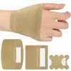 Apósito Adhesivo para Heridas de Tela Elástica, Absorbente de Sudor, Talla Grande, Extra Ancho, Curita Impermeable Transfronteriza de Forma Especial