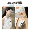 2025 Nuevo Producto Transfronterizo Ventilador Portátil de Cuello Colgante Carga USB Ventilador de Cuello Colgante para Exteriores Grabado Láser de Logo Caja de Color Personalización