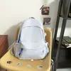 Bolso Escolar Suave Estilo Japonés Transfronterizo para Mujer, Versión Coreana, Color Sólido, Mochila Versátil para Adolescentes, Adecuado para Estudiantes de Secundaria y Preparatoria