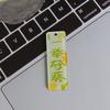 Llavero de tarjeta de texto acrílica de doble cara original etiqueta para llaves paquete de materiales para accesorios de joyería diy colgante para joyería colgante
