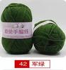 Hilo Acrílico Bola de Lana Hilo Mediano Grueso Hecho a Mano diy Tejido de Punto Ganchillo Algodón Pantuflas Cojín Muñeca Lana de Bebé