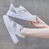 Sapatos Esportivos Femininos Estilo Coreano Estilo Estudante Novos da Moda Primavera/Verão 2026 Color-Blocking Respiráveis Sola Grossa Confortáveis Antiderrapantes