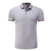 Nova Empresa Verão Roupas de Trabalho Publicidade Camisa Lapela Manga Curta T-Shirt Masculino Polo Shirt Custom Printing logotipo