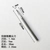 Cuchillo triangular de erizo de acero de tungsteno 2.35 tallado nuclear de madera tallado de hueso perlado trazado perforado carpintería joyería tallado de cera cuchillo triangular