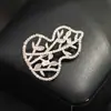 Broche de Bambú de la Fortuna Ruyi Calabaza de Lujo Ligero Estilo Chino en Oro y Plata, Pin Estilo Celebridad para Prevenir la Exposición para Hombres y Mujeres