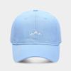 Gorra de Béisbol Bordada de Montaña Suave de Venta Caliente en Amazon Mostrando la Cara Pequeña Simple Sombrero de Protección Solar para Hombres y Mujeres