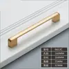 Okali Simples Dourado Acessível Luxo Puxador de Gaveta de Gabinete Europeu Cozinha Sapateira Puxador Porta de Guarda-Roupa