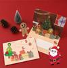 Conta de mão de desenho animado Natal DIY Decoração de conta de mão Decoração de férias Crianças Decoração de conta de mão personalizada