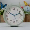Reloj digital coreano de papel redondo con alarma, reloj de noche para estudiante, al por mayor, papelería de escritorio para estudiante, regalo de empresa