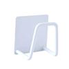 Estante para esponjas multiusos de acero inoxidable para el hogar sin perforaciones, estante de almacenamiento para fregadero, bola de acero, trapo, esponja, escurridor