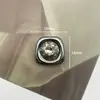 Nuevos Accesorios Cuadrados de Aleación Incrustados con Diamantes Parches de Joyería Básica Accesorios para el Cabello Hechos a Mano Flores para Zapatos Materiales DIY Accesorios Estilo Ins