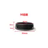 Tapón tapón de tubo redondo de PE 10 mm-100 mm tapón redondo tapón de tubo tapón de tapa de tubo de acero inoxidable tapón de sellado tapón de mueble