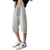 Pantalones Cortos de Verano 2026 Estilo Nuevo, Hilo de Hielo Delgado, Transpirables, Sueltos, Versátiles, Pantalones Casuales para Adolescentes