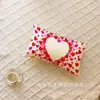 Corazón de Amor Impresión de Lino para el Hogar Exportación Transfronteriza Funda de Almohada Lumbar Día de San Valentín Sofá Mesita de Noche Decoración del Hogar Funda de Almohada