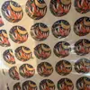 Gran Venta Tíbet Nepal Puro Pintado a Mano Thangka Zorro de Nueve Colas 2.0 Núcleo de Tarjeta