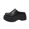 Mocasines de Mujer con Suela Gruesa para Aumentar la Altura, Zapatillas Cerradas Estilo 2025 para Figuras Pequeñas, Sandalias de Plataforma Ultrarrápidas, Zapatos de Suela Gruesa Estilo Americano