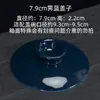 Conjunto de Tampa de Gaiwan de Três Peças, Tampa Única para Tigela de Chá, Tampa Única de Conjunto de Chá de Cerâmica Vendida Separadamente, Disponível em Tamanhos Grande e Pequeno, com Acessórios de Tampa de Porcelana Branca