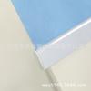 Los fabricantes de cortinas suministran cortinas enrollables de 28 mm de color azul claro transparente para hoteles y familias.