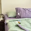 2026 Novo Modelo Quilt de Verão 100% Algodão Tingido em Fio Algodão Lavado, Quilt Refrescante de Verão, Quilt para Ar Condicionado Conjunto de Quatro Peças