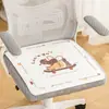 Cojín de Seda de Hielo, Cojín Lindo de Trasero de Panda, Cojín para Silla de Oficina que No da Calor en Verano, Cojín Fresco y Transpirable para Dormitorios de Estudiantes