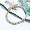 Pulseira Trançada à Mão Estilo Xizang com Cinco Divindades da Riqueza, Pulseira Flor de Pessegueiro, Corda Multicolorida Estilo Étnico, Pulseira Trançada Feita à Mão, Venda por Atacado para Transmissão ao Vivo