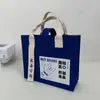 Bolso Tote Nuevo de Fieltro, Personalizable con Logo, Bolso de Compras Ecológico Universal para Viajes, Elegante Bolso de Fieltro