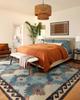 Alfombra con diseño retro francés para sala de estar, dormitorio, manta antideslizante para mesita de noche, fácil de cuidar, para sofá, mesa de centro, alfombra para suelo
