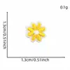 Patches pequenos bordados de margaridas estilo INS para consertar furos em roupas, patches florais para reparo DIY, emblemas termocolantes, etiquetas decorativas bordadas em computador