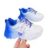 Zapatillas de deporte para niñas transpirables, verano 2023, nuevas zapatillas de malla de estilo coreano para niños, zapatillas blancas para estudiantes, zapatillas para correr con suela suave