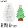 Molde de Silicone de Chocolate Árvore de Natal Decoração de Natal Forma de Bolo Invertida Molde para Assar Biscoitos Árvore de Natal