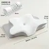 Almohada de Espuma Viscoelástica Transfronteriza, Almohada para Columna Cervical, Almohada de Protección para la Columna Cervical, Núcleo de Almohada de Rebote Lento, Almohada Viscoelástica de Forma Especial, Almohada con Forma de Mariposa al por Mayor