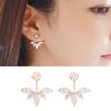 Aretes para mujer aretes colgantes traseros de circonita aretes de Corea del Sur aretes al por mayor