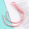 Nuevo Llavero de Cuerda Trenzada de Colores Estilo Ins de Moda DIY Cuerda Nudada Cuerda Trenzada Accesorio Creativo de Moda para Bolso