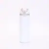 Nova garrafa de água térmica colorida de aço inoxidável 304, portátil com alça e tampa flip-top, adequada para uso ao ar livre e esportes, e pode ser personalizada