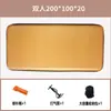 Gama Completa de Colchões Infláveis com Textura de Madeira Escovada da Shuzeng, Cama Dobrável para Motorista Dividida na Frente e Atrás, Colchonete Tatami