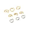 Fábrica Directa acero inoxidable accesorios anillo abierto oro 18K acero titanio chapado al vacío pulsera collar accesorios de joyería
