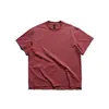 Yidao Vintage 2026 Verão Novo Exterior Simples Cor Sólida Básico Solto Secagem Rápida Respirável Versátil Masculino Feminino Manga Curta